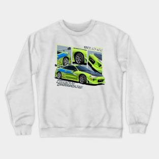 Mitsubishi Eclipse O'conner Car, JDM Crewneck Sweatshirt